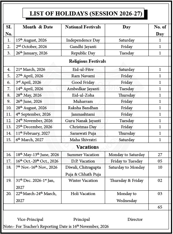 bdps-holiday-list-2026-27